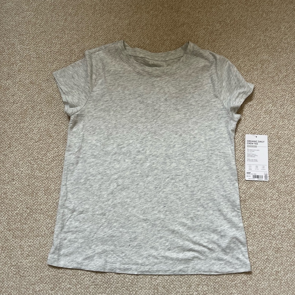 Athleta organic daily crew tee